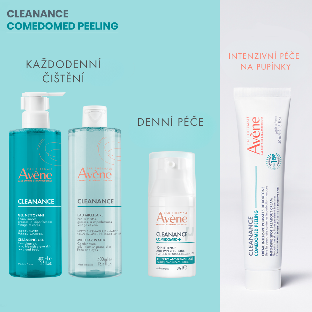 Avène ComedoMed peeling krém proti nedokonalostem 40 ml