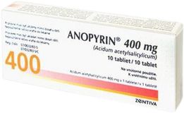 Anopyrin 400 mg 10 tablet