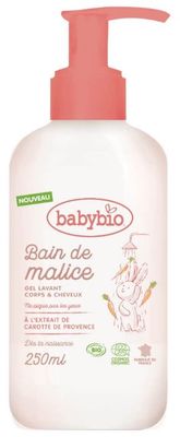 Babybio Sprchový BIO gel pro miminka od narození 250 ml