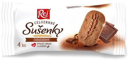 Rej Sušenky celozrnné čokoládové 34 g