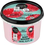 Organic Shop Povzbuzující tělová pěna Sladká malina 250 ml