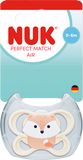Nuk Dudlík Perfect Match Air Fox 0-6m