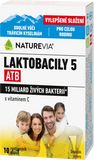 NatureVia Laktobacily 5 ATB 10 kapslí