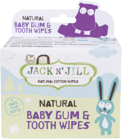 Jack n' Jill ubrousky na dásně & zuby 25 ks