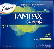 Tampax DH tampóny Compak Economy Super 16 ks
