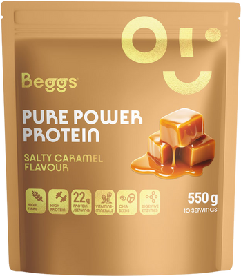 Beggs Pure Power Protein Salty Caramel 550 g