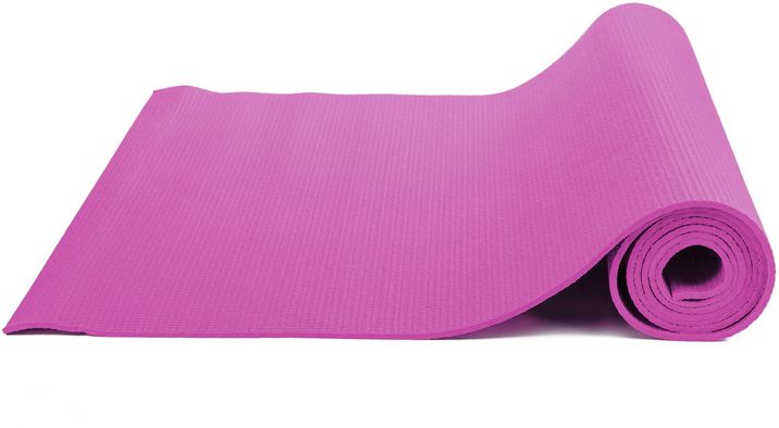 Rucanor Yoga Mat with belt podložka na cvičení, Barva: Růžová 1 x 173 cm