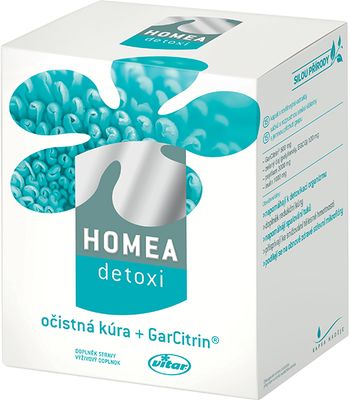 Vitar Homea Detoxi 15 sáčků + orální tobolky 15
