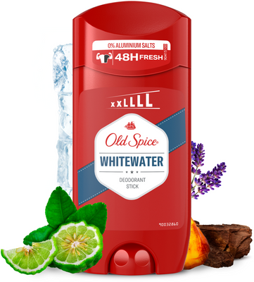 Old Spice Whitewater tuhý deodorant XXL se svěží vůní 85 ml