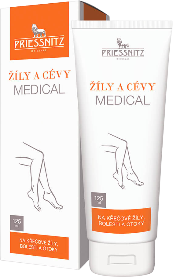 PB Priessnitz Žíly a cévy Medical 125 ml