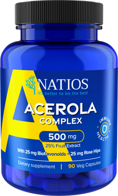 Natios Acerola Complex 500 mg 90 kapslí