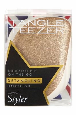 Tangle Teezer Profesionální kartáč na vlasy  (Compact Styler) - Christmas  Gold Starlight