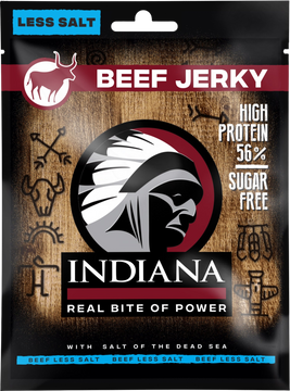 Indiana Jerky Beef Less Salt 25 g