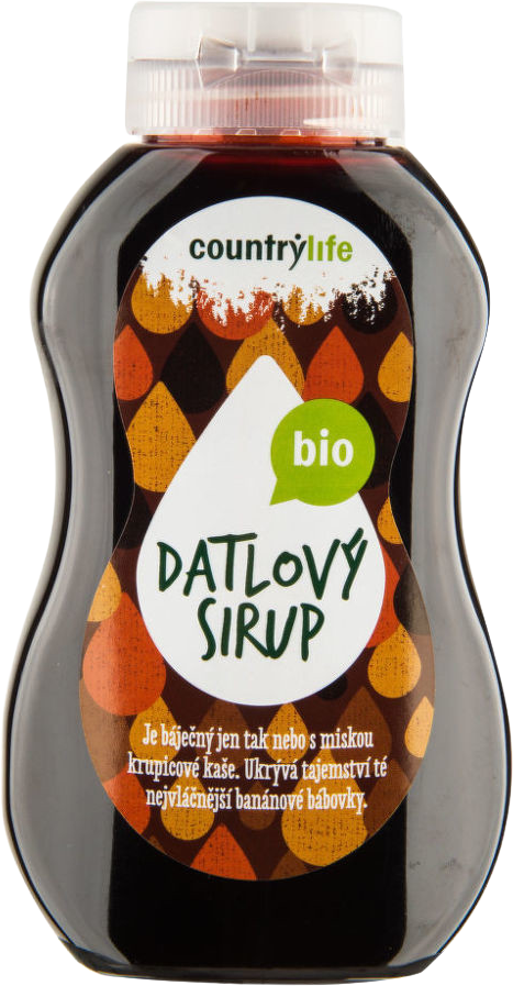 Country Life Sirup datlový BIO 250 ml