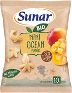 Sunar BIO dětské křupky mini oceán mango 10m+ 18 g
