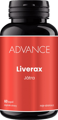 ADVANCE Liverax - játra 60 kapslí