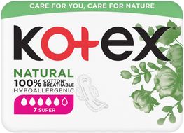 Kotex Natural Super 7 ks