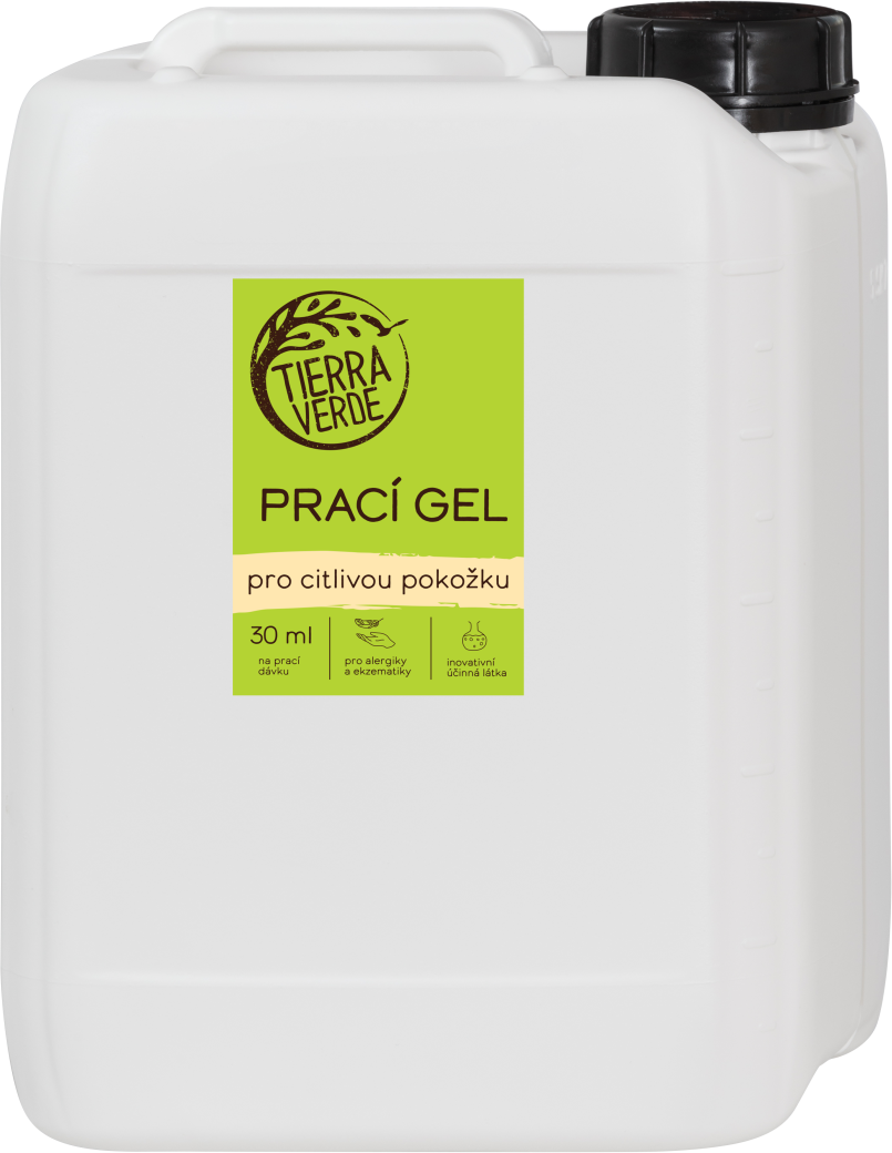 Tierra Verde Prací gel pro citlivou pokožku 5 l