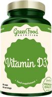 GreenFood Nutrition Vitamin D3 60 kapslí