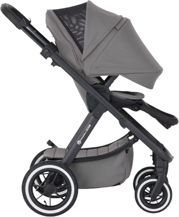 Petite&Mars Kočárek kombinovaný ICON 2v1 Dove Grey LITE RWS + Core Pro i-Size Black Grey + Báze
