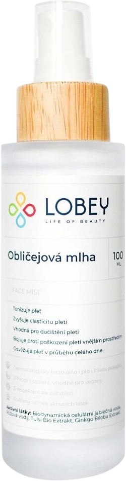 Lobey Obličejová tonizační mlha 100 ml