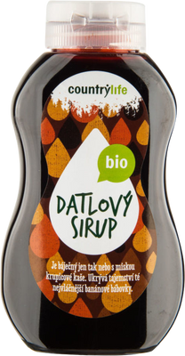 Country Life Sirup datlový BIO 250 ml