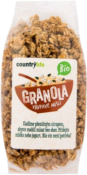 Country Life Granola Křupavé müsli BIO 350 g