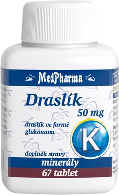 MedPharma Draslík 50 mg 67 tablet