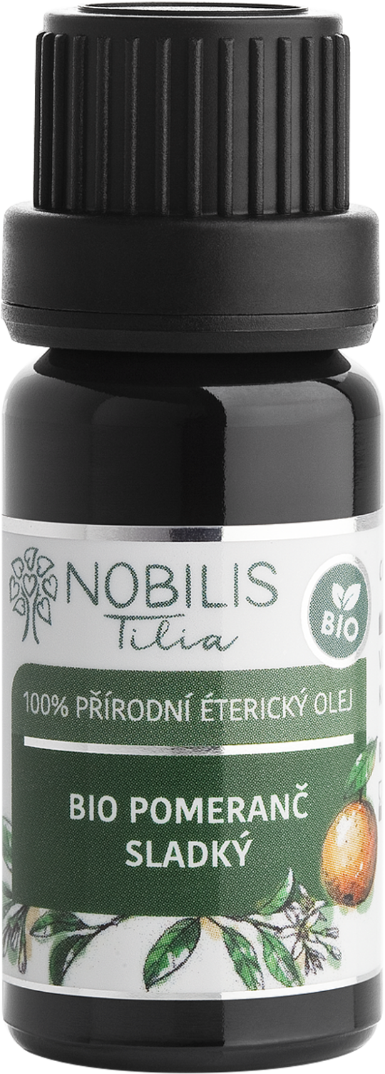 Nobilis Tilia BIO pomeranč sladký 100% přírodní éterický olej 10 ml