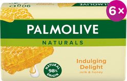 Palmolive mýdlo Naturals Milk & Honey 6 x 90 g