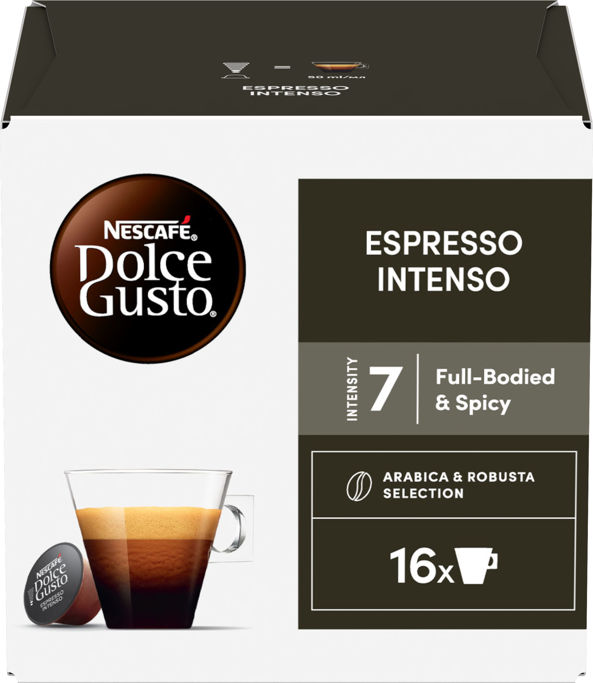 Nescafé Dolce Gusto® Espresso Intenso kávové kapsle 16 ks