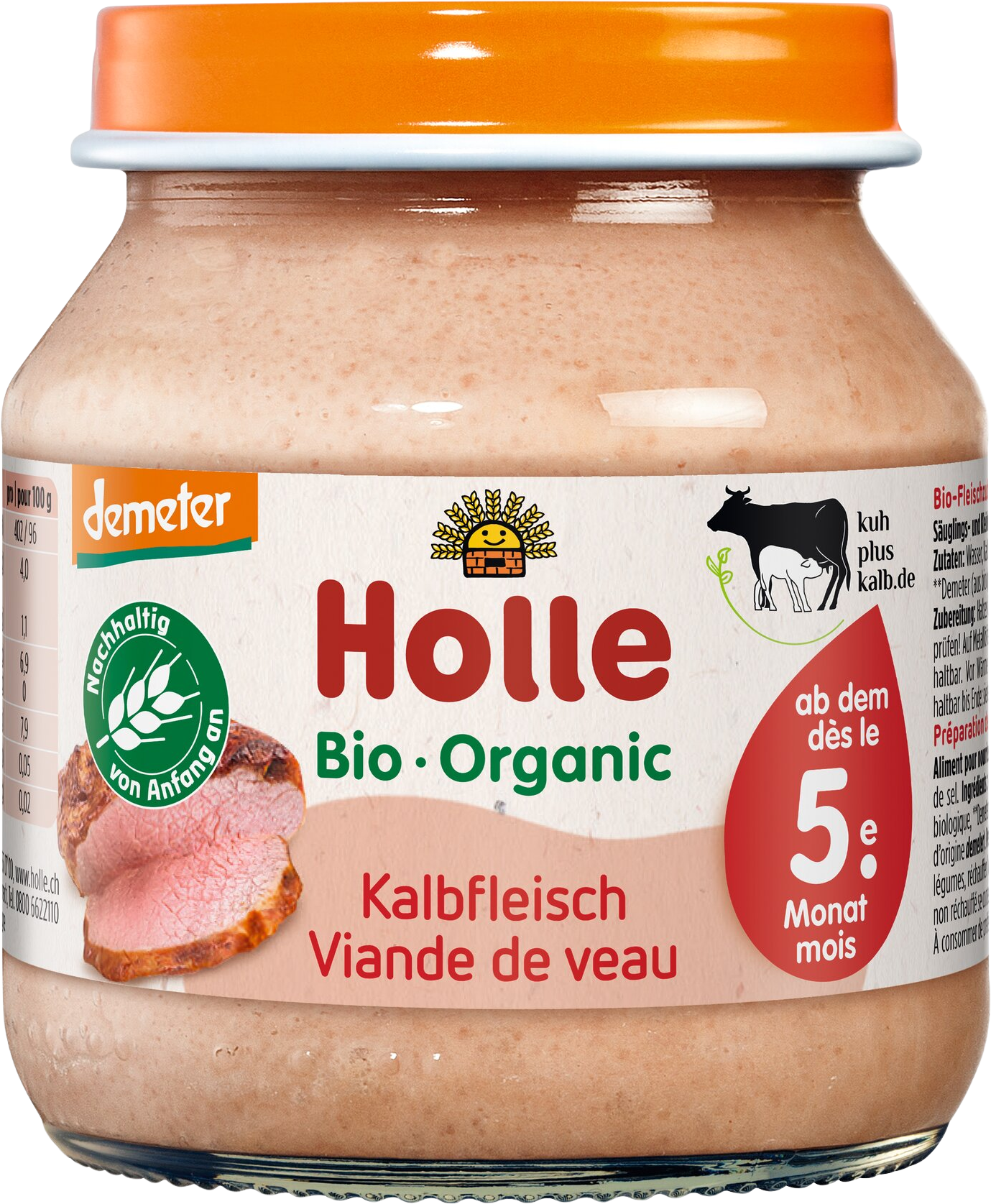 Holle Bio Telecí maso 125 g