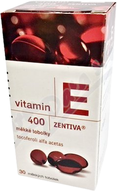 Zentiva Vitamin E 400, 30 měkkých tobolek
