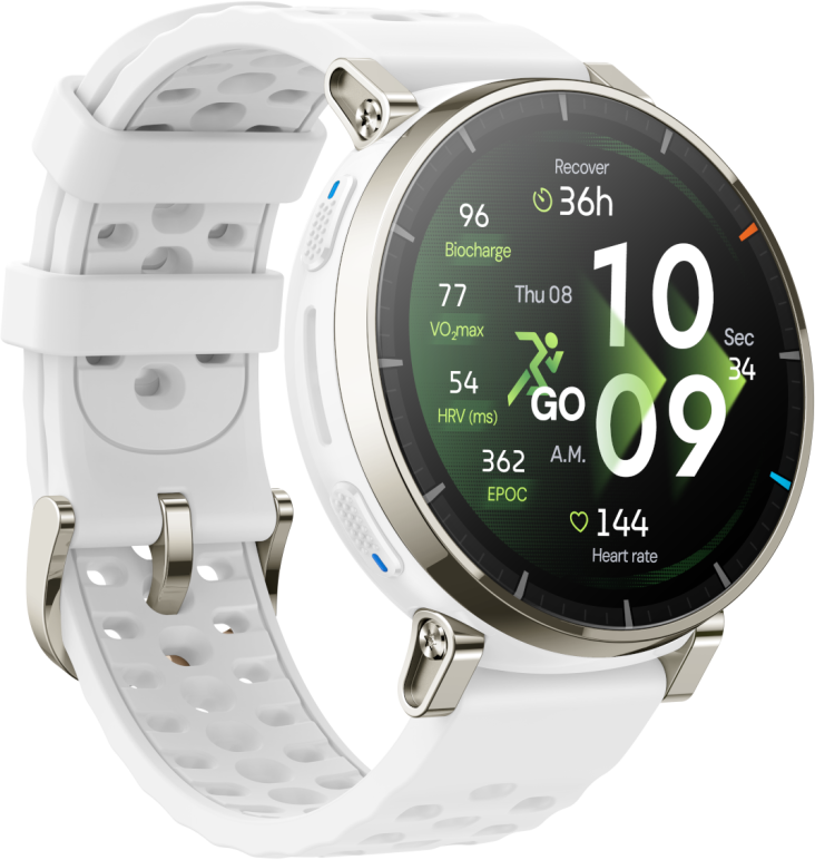 Amazfit Active 3 Premium Aero White