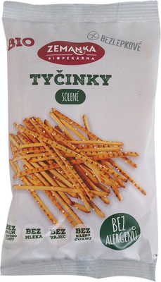 Zemanka Bio bezlepkové tyčinky solené