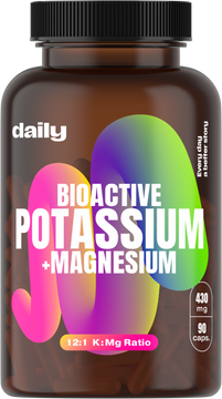 Daily Bioactive Potassium + Magnesium 90 kapslí