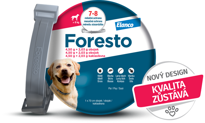 Foresto Obojek pro psy nad 8 kg 70 cm