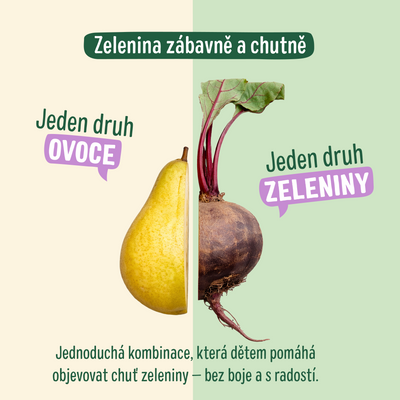 Good Goût BIO Hruška Williams s červenou řepou 120 g