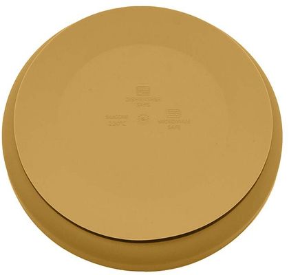 Petite&Mars Talíř silikonový s přísavkou TAKE&MATCH Intense Ochre 6m+ 400 ml