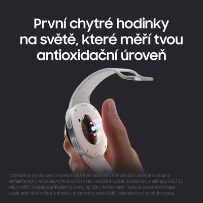 Samsung Galaxy Watch8 (40mm) stříbrná