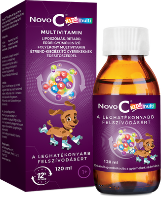 Novo C Novo C Kids Multi lipozomální multivitamin 120 ml od 1 roku 120 ml