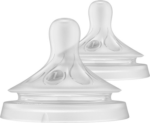 Philips Avent Savička Natural Response 1 první průtok 0m, 2 ks