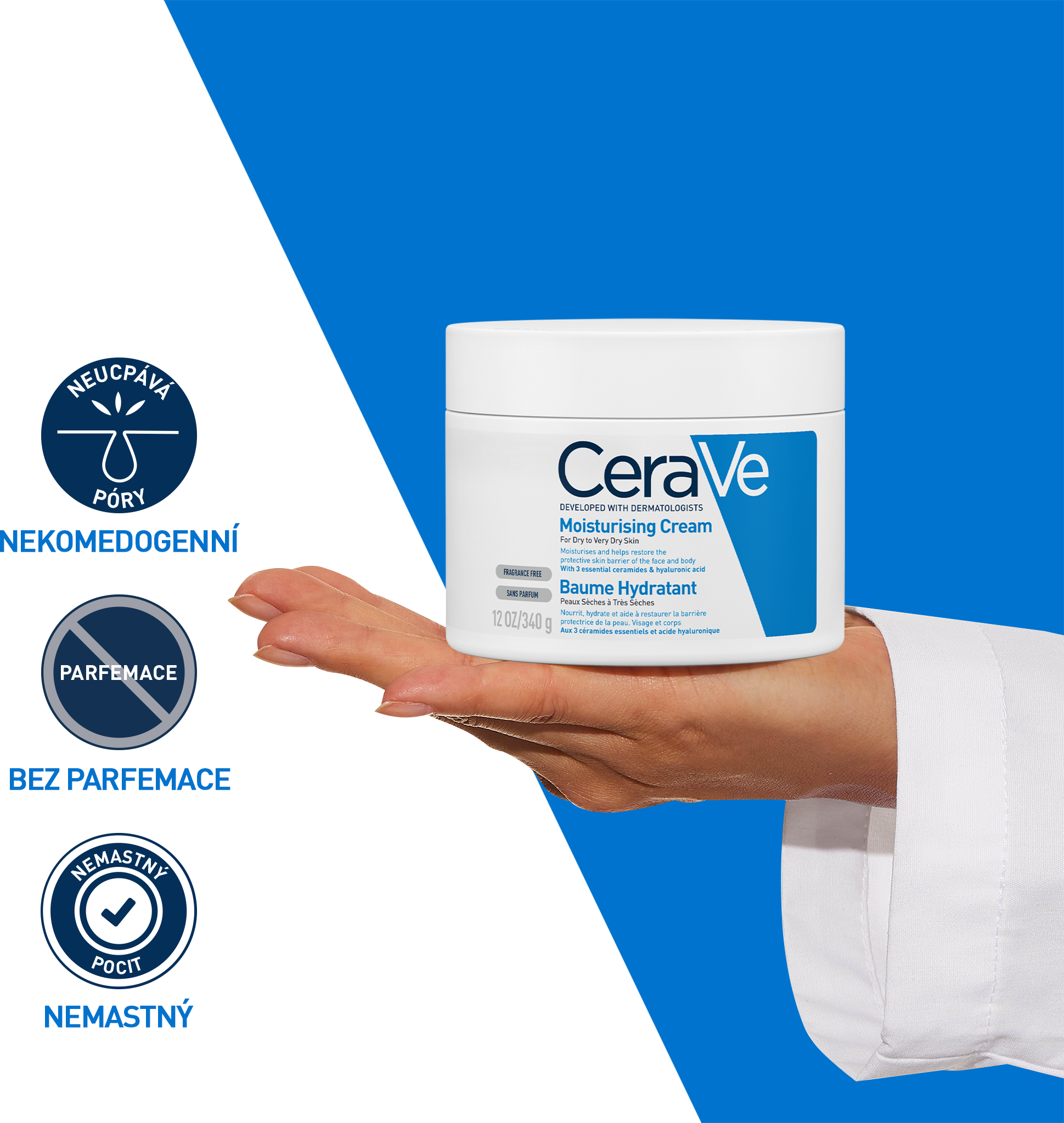 CeraVe Hydratační krém 340 ml