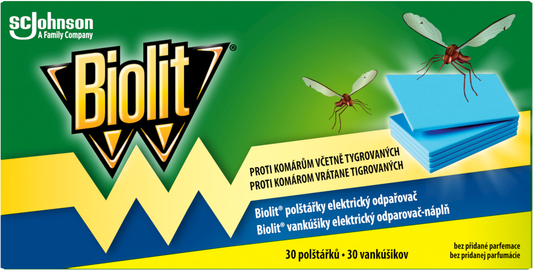 Biolit elektrický odpařovač se suchou náplní - náplň 30 ks