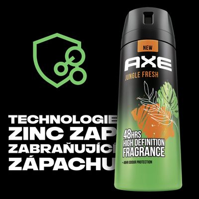 Axe Jungle Fresh deodorant ve spreji 150 ml