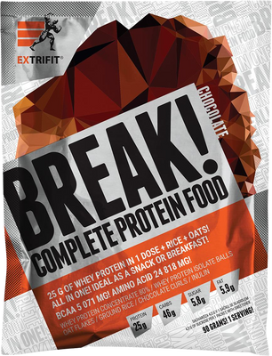 Extrifit Protein Break! Food - čokoláda 90 g