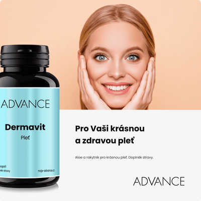 ADVANCE Dermavit - pleť 60 kapslí