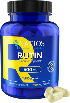 Natios Rutin (Sophora japonica) 500 mg 100 kapslí