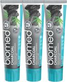 Biomed Charcoal zubní pasta 3 x 100 g