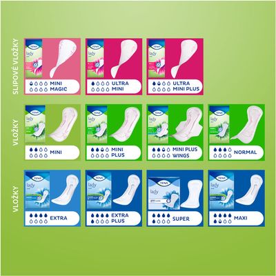 Tena Lady Ultra Mini Slim Inkontinenční vložky 28 ks